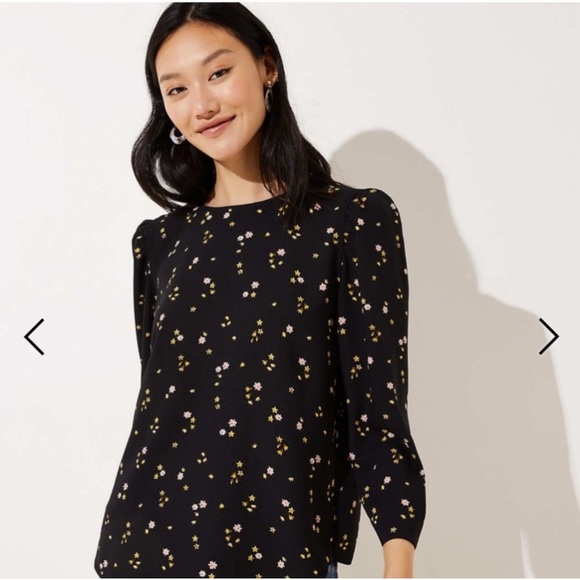 LOFT Tops - EUC LOFT Blossom Top
